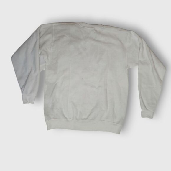 TEESPRING Santa's Favorite Ho‎ white crew neck sweatshirt unisex M - Picture 3 of 9